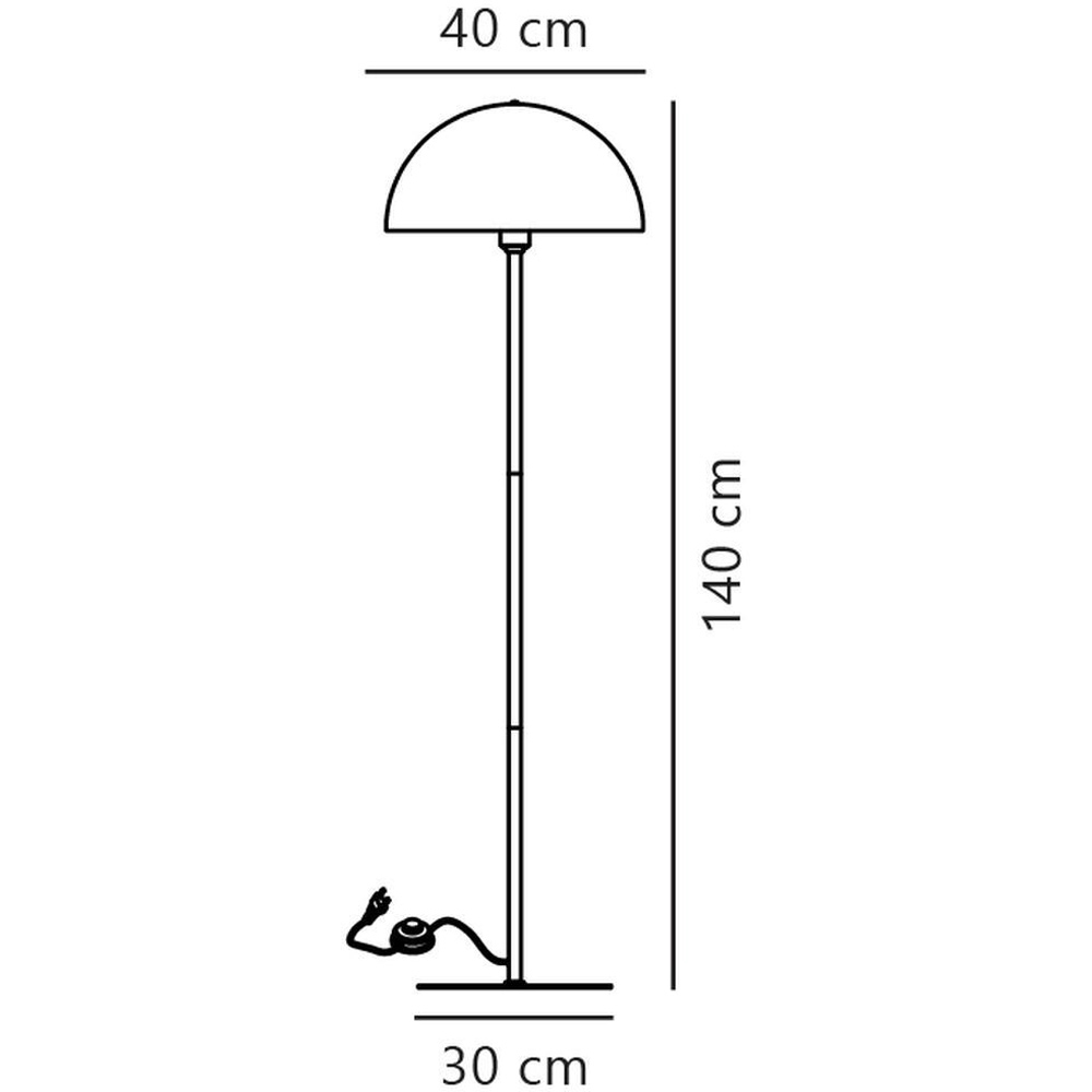 Nordlux Ellen 40 E27 White Floor Lamp Image 5
