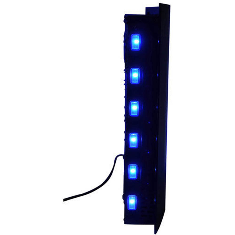 HOMCOM Ava LED Curved Electric Wall Fireplace Heater Image 3