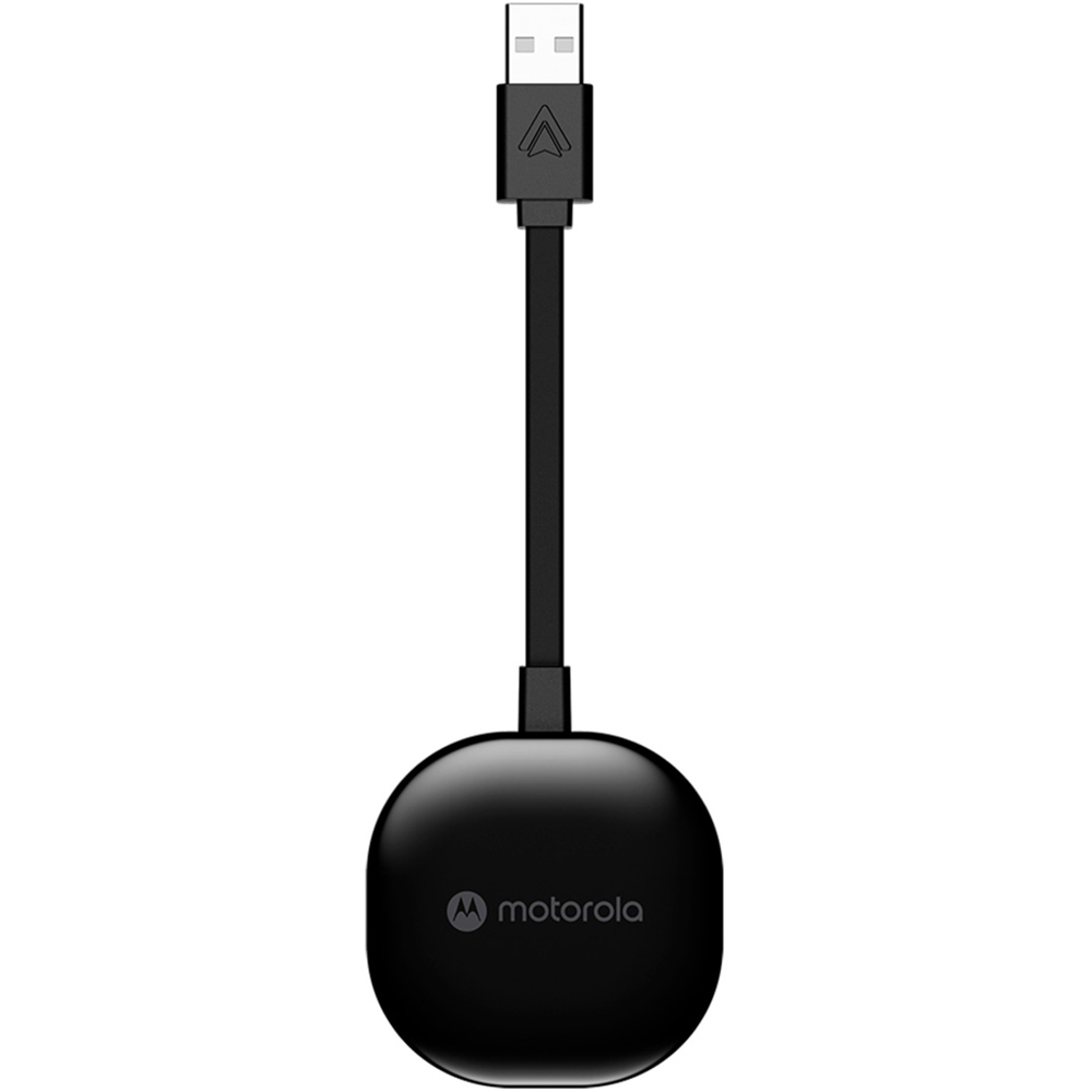 Motorola MA1 Black Wireless Android Auto Car Adapter Image 3