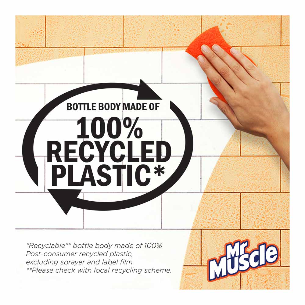 Mr Muscle Platinum Mandarin Orange Bathroom Spray 750ml Image 9