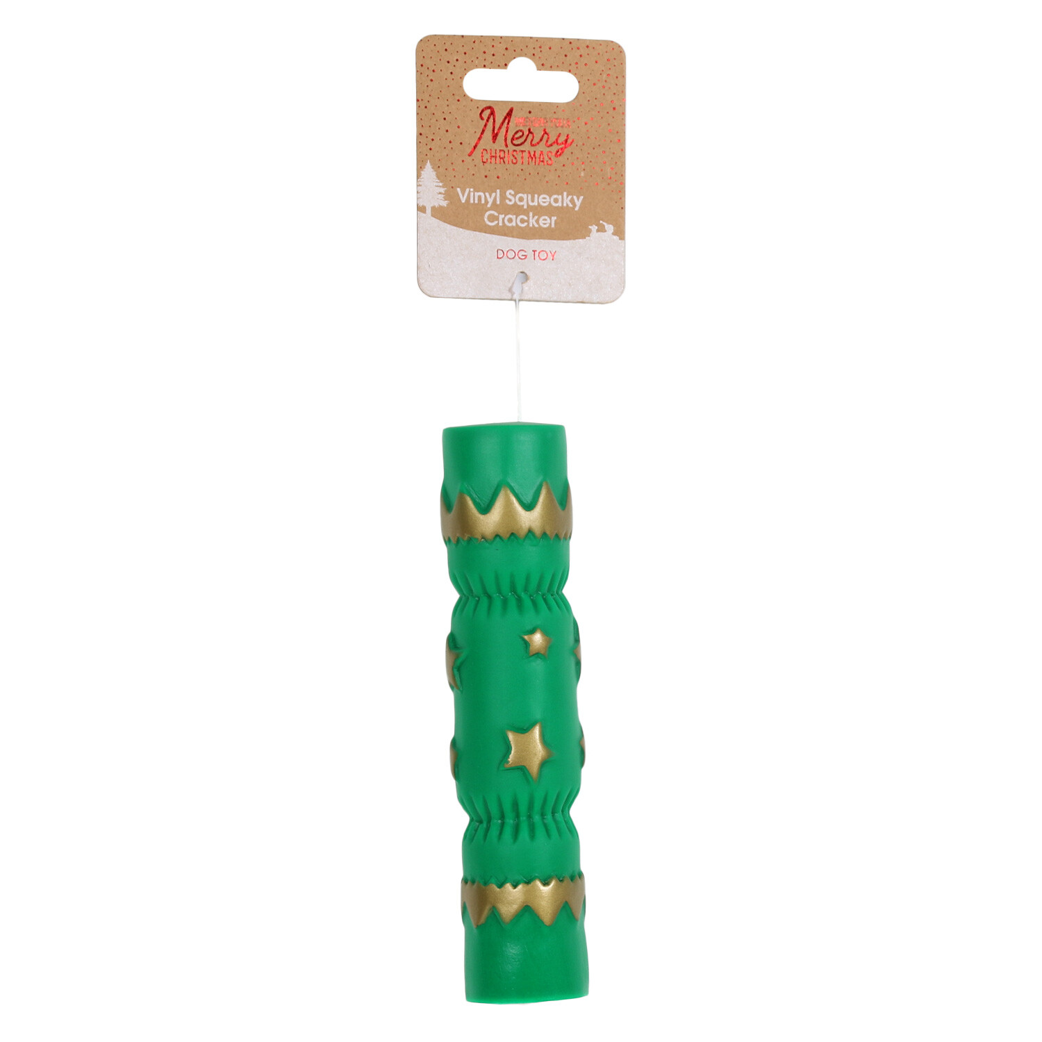 Clever Paws Vinyl Squeaky Cracker Image 3