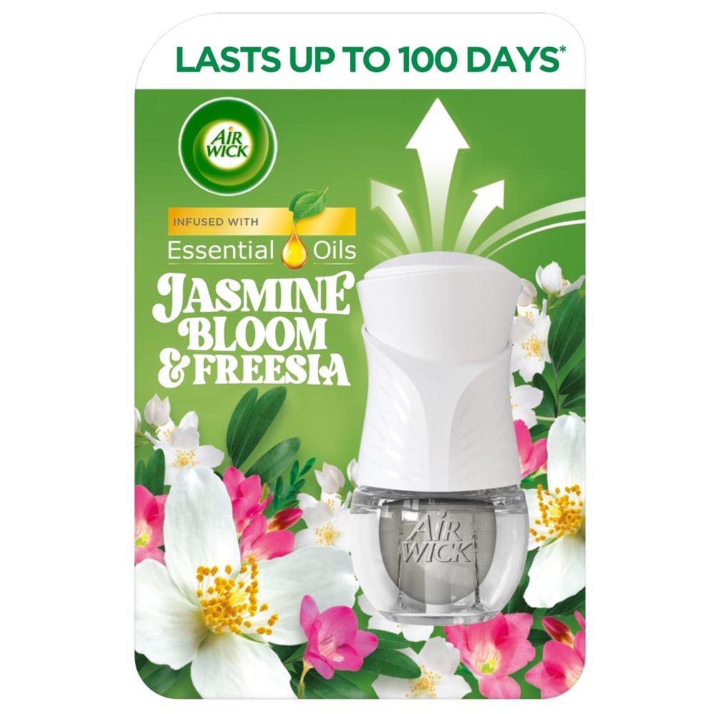 Air Wick Jasmine Bloom and Freesia Air Freshener Electrical Kit 19ml Image 2