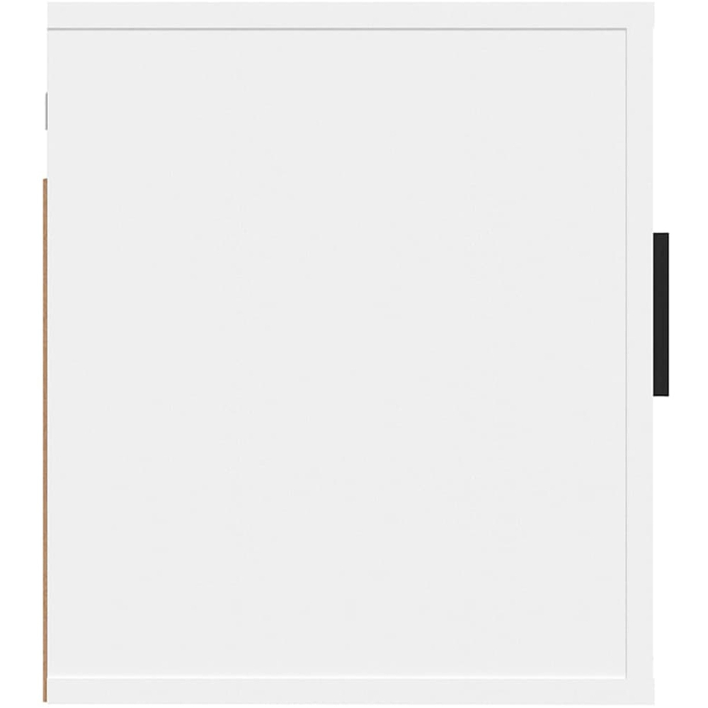 vidaXL Single Door White Wall Mounted TV Cabinet Set of 2 Image 8