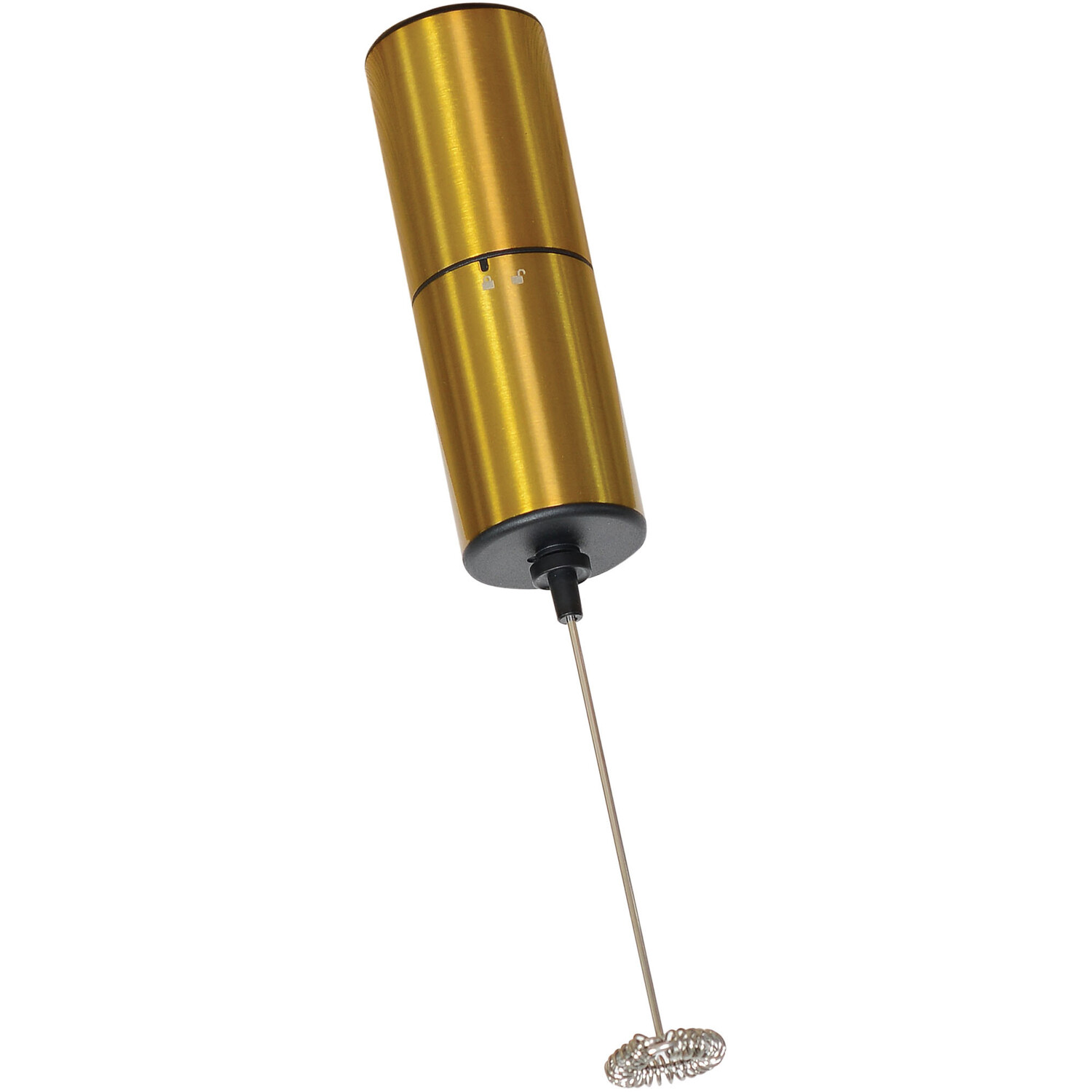 Hand-Held Milk Frother - Gold Image 1