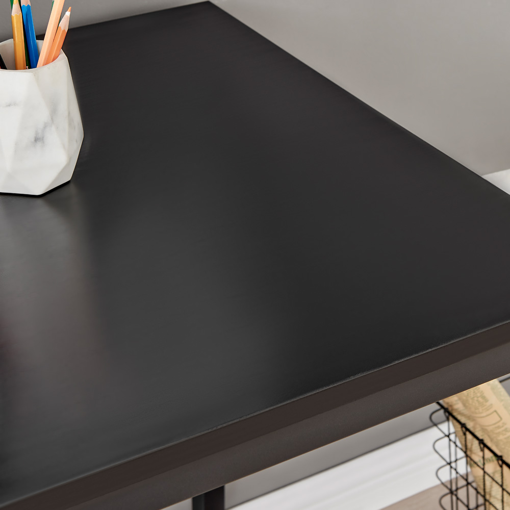 Furniturebox Cedric Desk Black Image 2