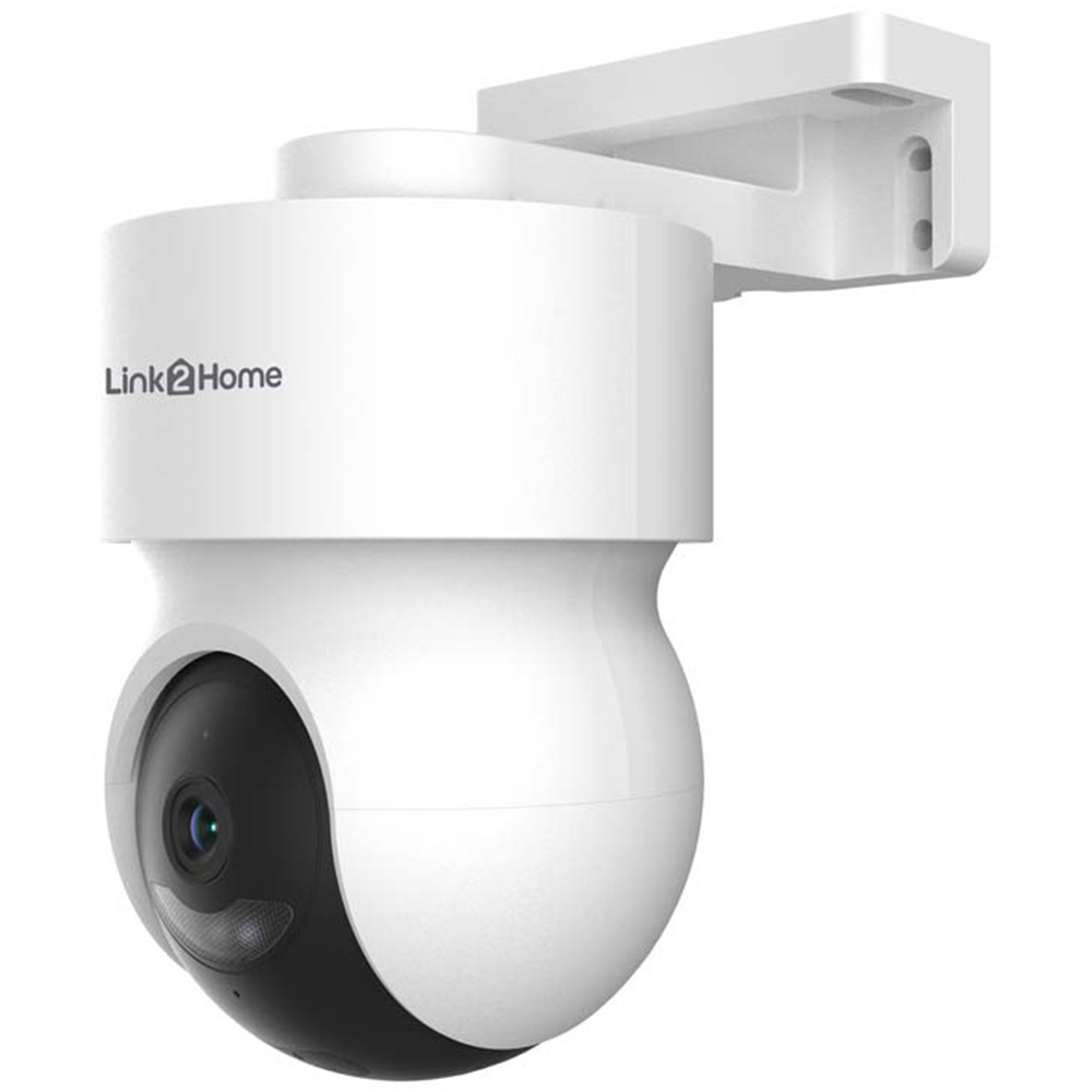Link2Home Outdoor Smart Security Camera with AI Tracking Colour Image 1