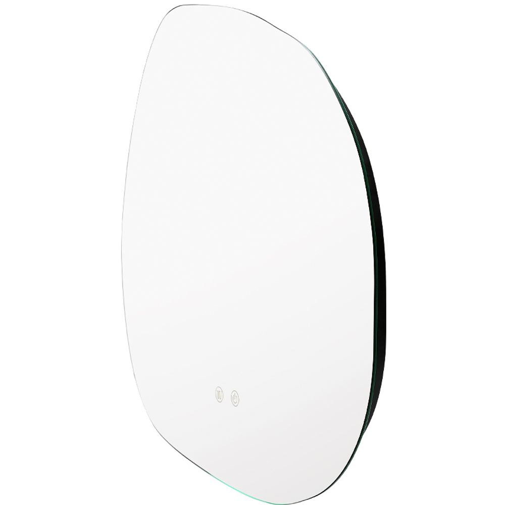 H&O Direct Frameless Irregular LED Wall Mirror Image 2