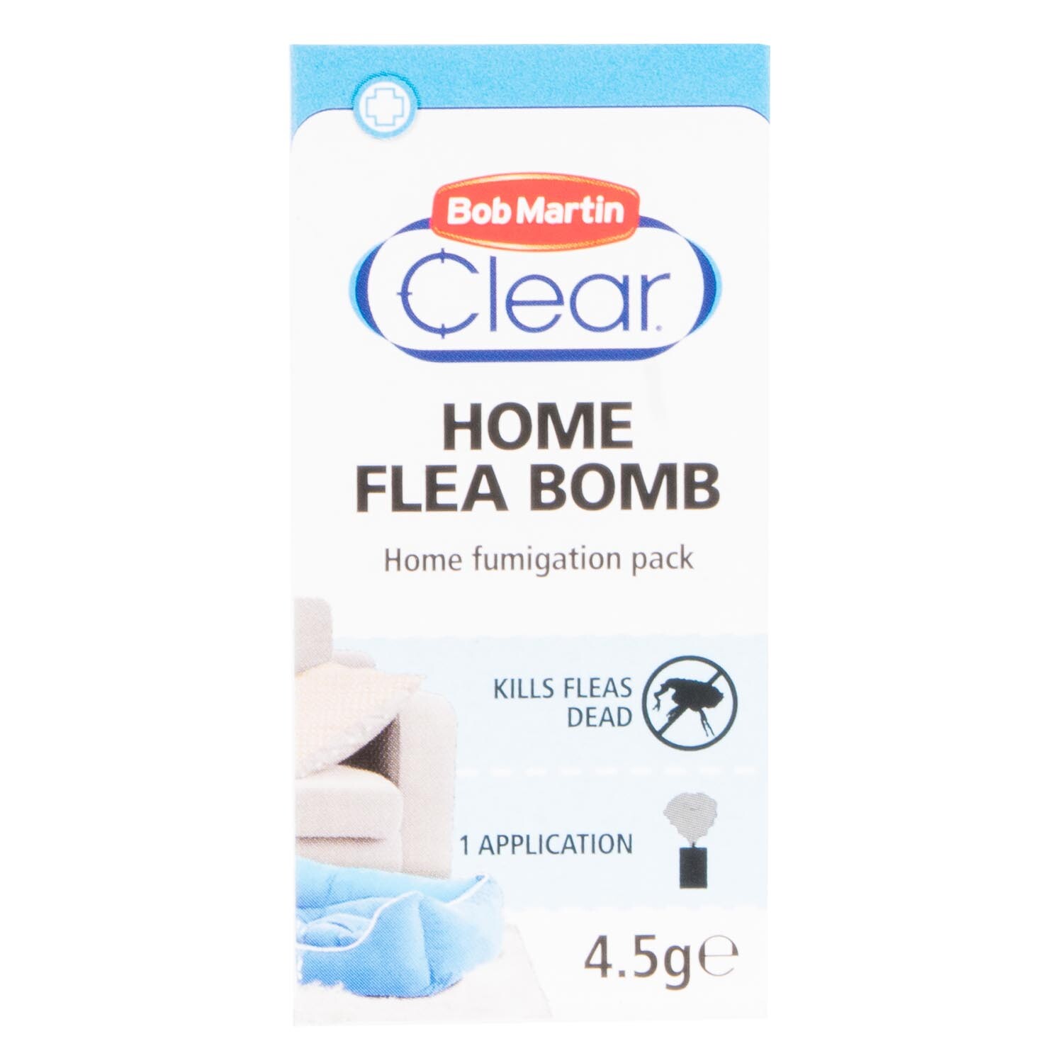 Bob Martin Clear Home Flea Bomb 4.5g Image