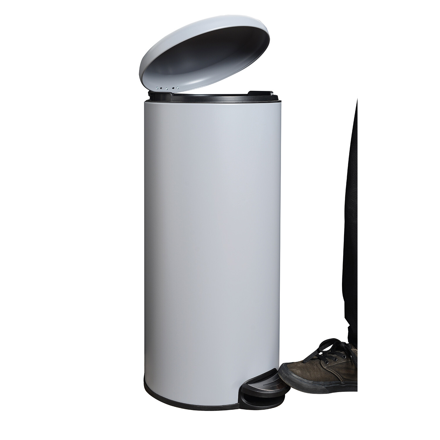 Grey discount kitchen bin