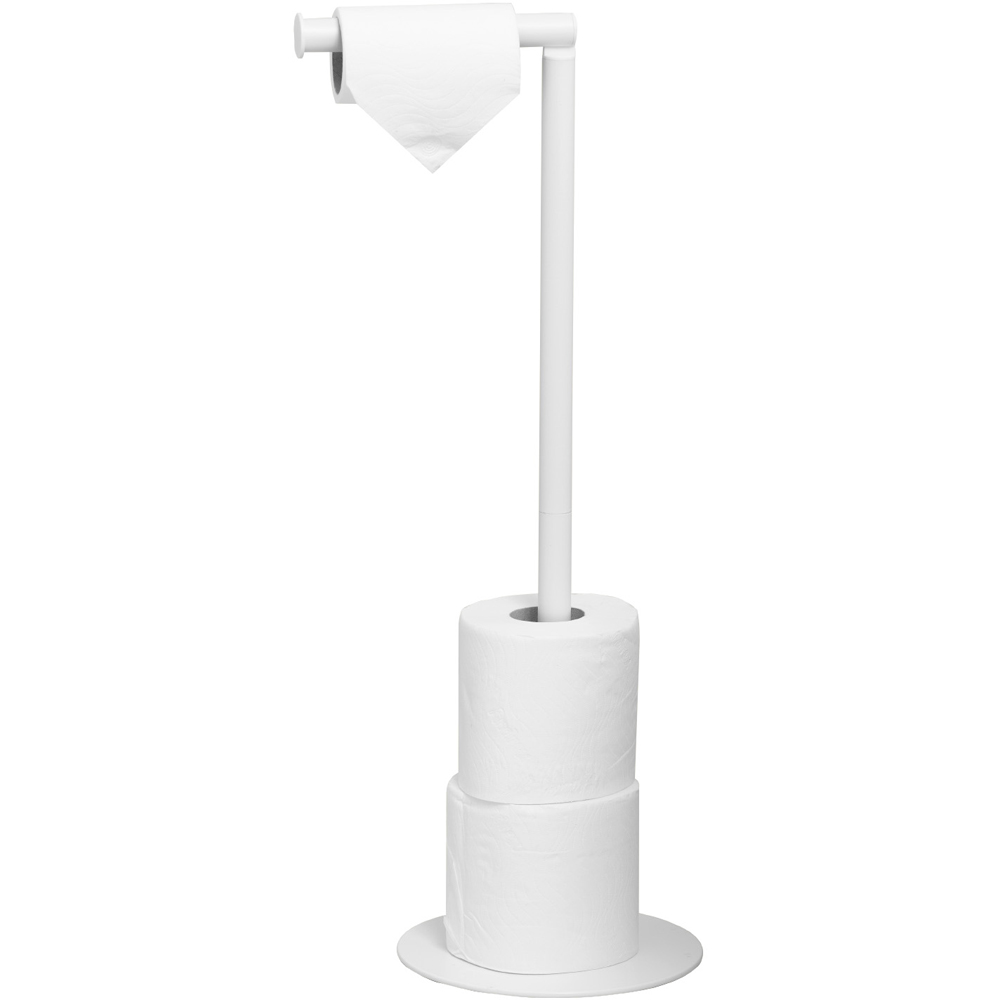 Addis Knockdown White Toilet Roll Holder Image 3