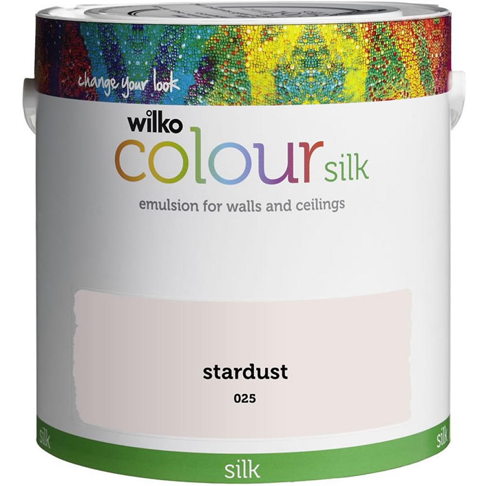 Wilko Stardust Silk Emulsion Paint 2.5L Image 1