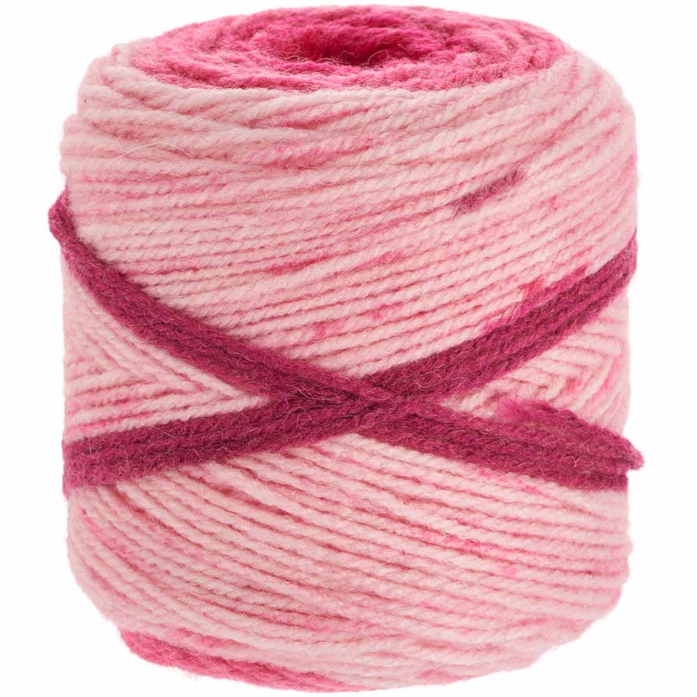 Wilko Cake Wool Pink Mix 100g Image 1