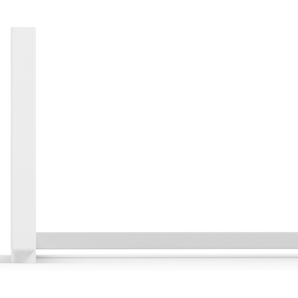 Loft24 Asia 2 Door White Particle Board Cabinet Image 5