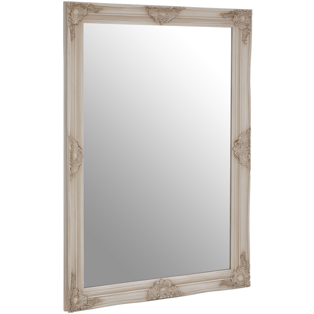 Premier Housewares Antonio White Wall Mirror 74 x 104cm Image 2