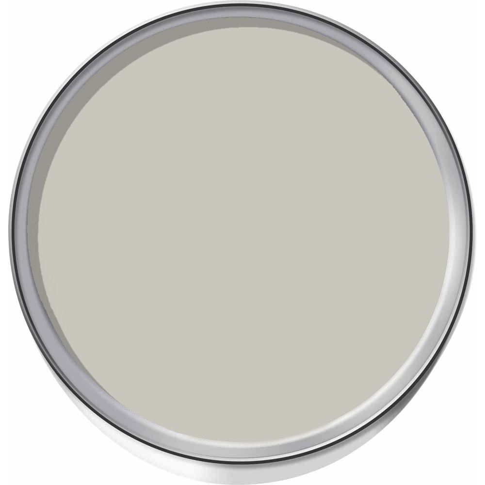 Crown Breatheasy Walls & Ceilings Grey Putty Silk Emulsion Paint 2.5L Image 3