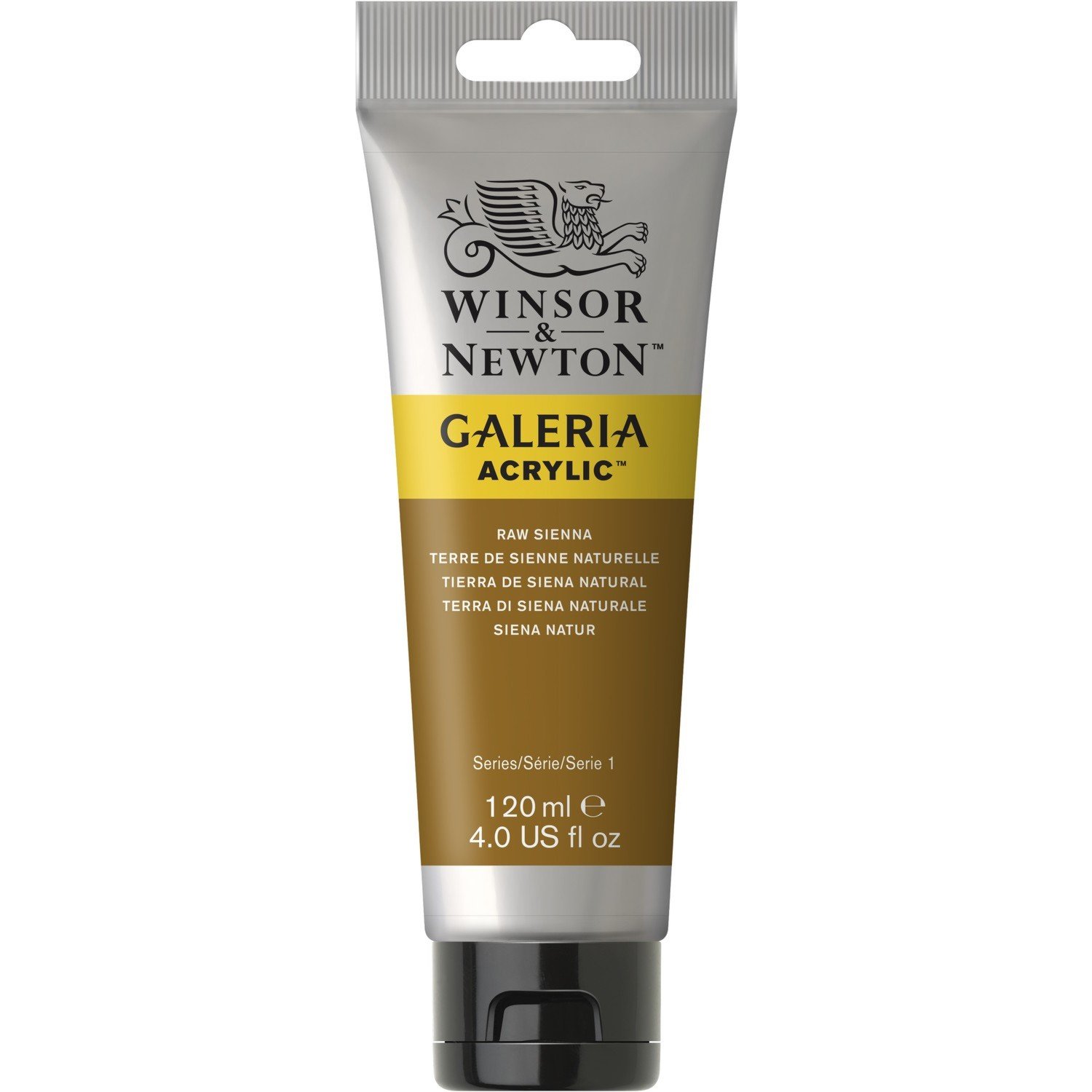 Winsor and Newton 120ml Galeria Acrylic Colour Paint - Raw Sienna Image