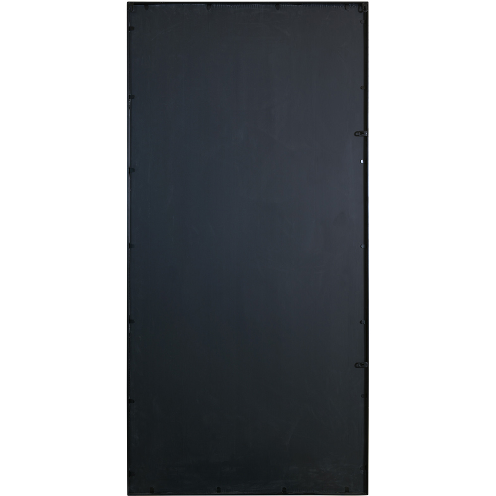 The Fenestra Black Window Leaner Wall Mirror 174 x 85cm Image 4
