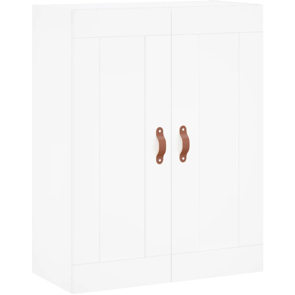vidaXL 2 Door 3 Drawer White Slim Highboard Image 5