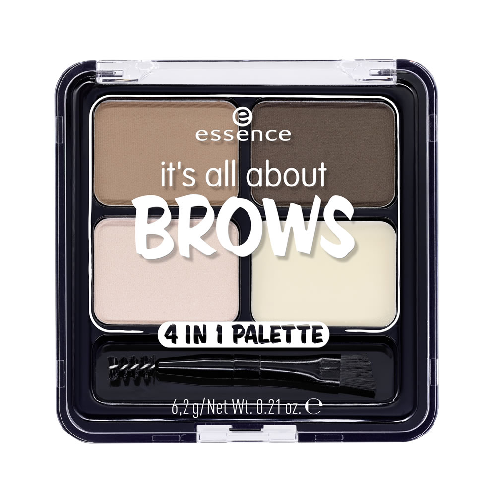 essence It's All About Brows 4 in 1 Eyebrow Palette 6.2g Image