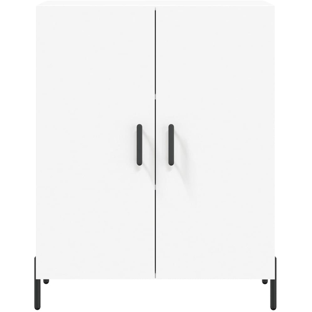 vidaXL 2 Door White Sideboard Image 5