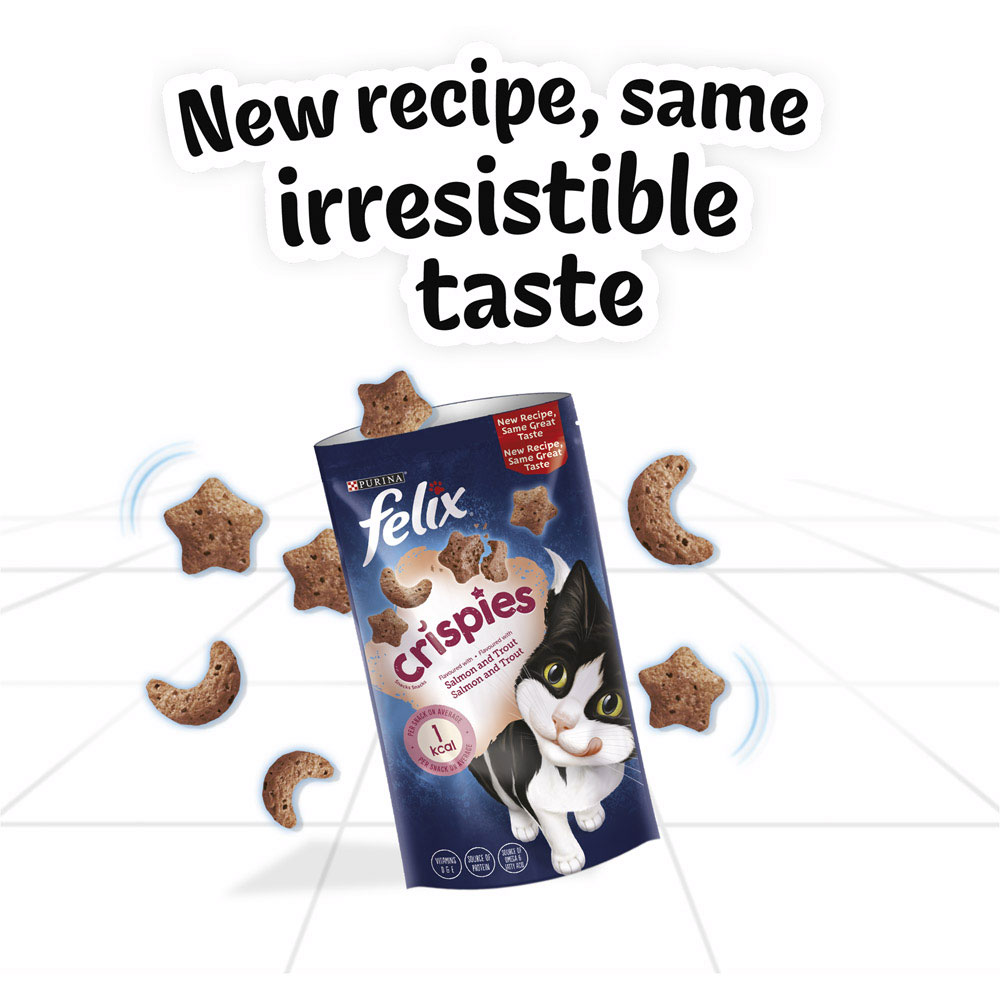Felix Crispies Flavoured with Salmon and Trout 45g   Image 6