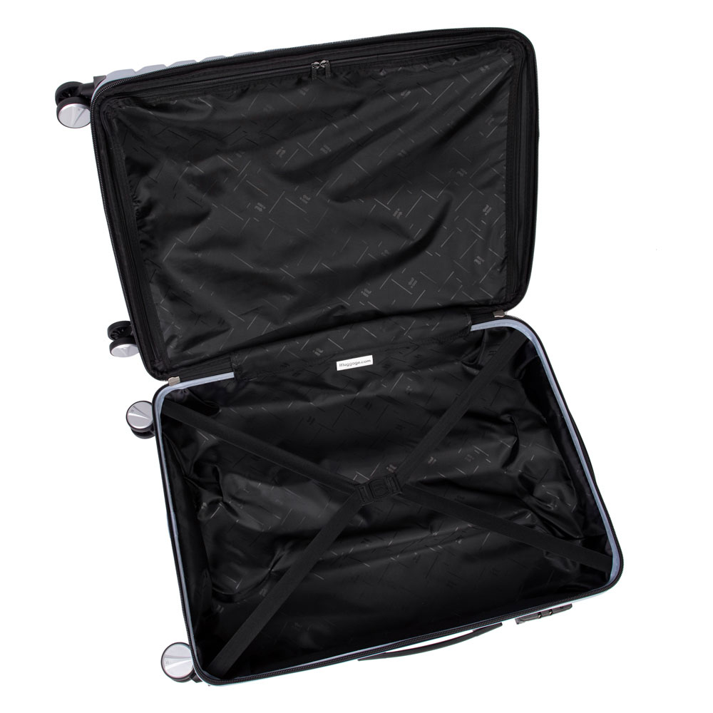 it luggage Resonating Blue 8 Wheel 54cm Hard Case Wilko