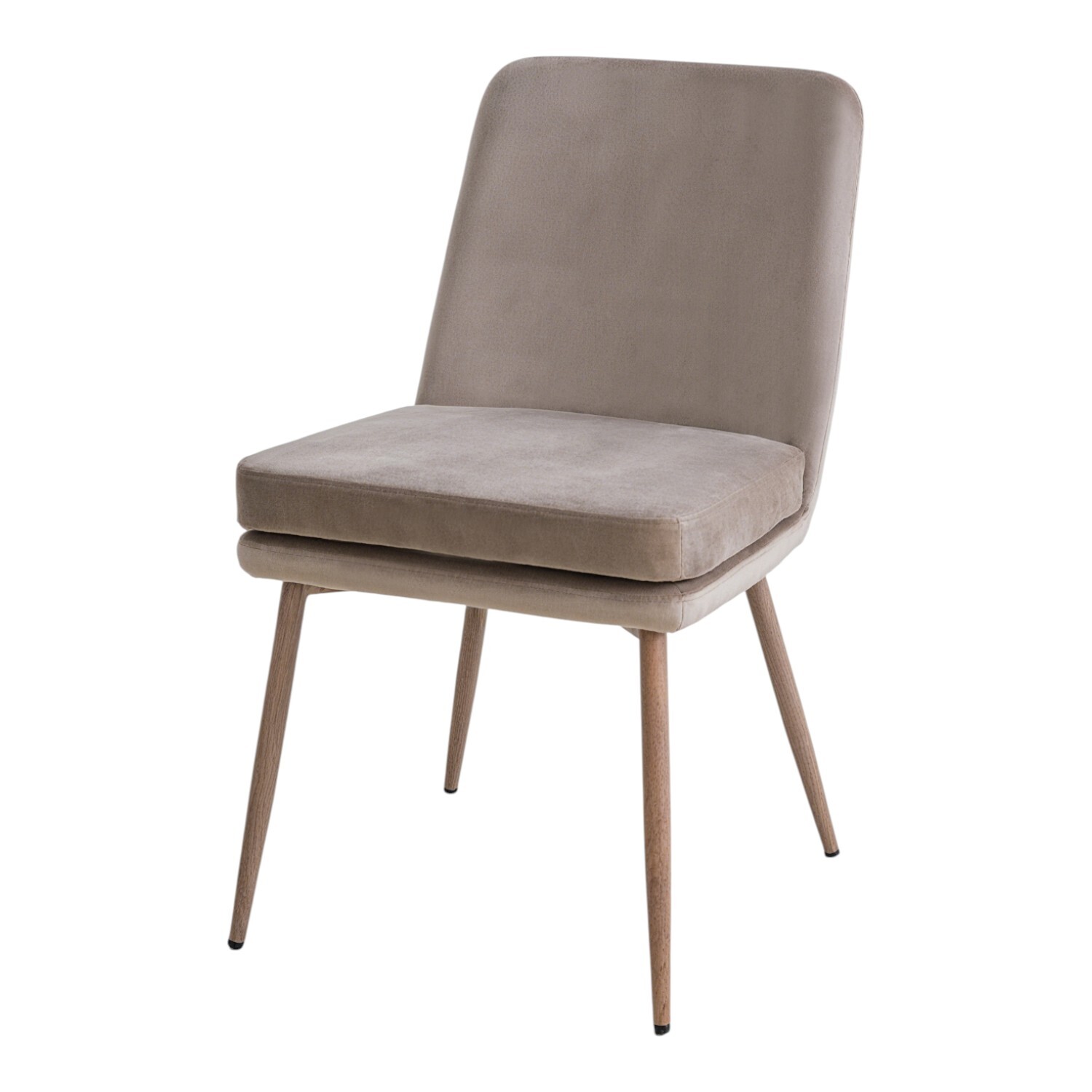 Pair of Elowyn Dining Chairs Taupe Image 4