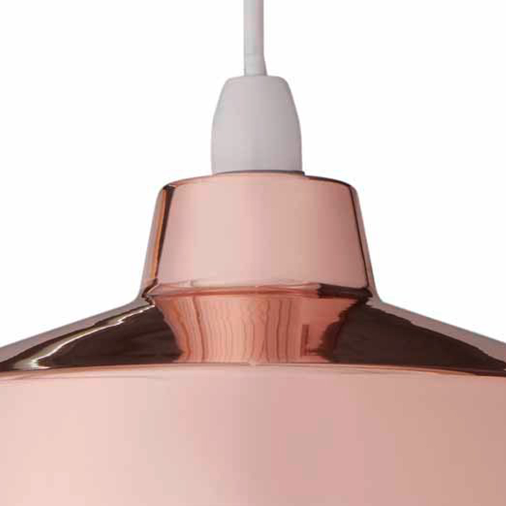 Wilko Copper Large Galley Pendant Shade Image 5