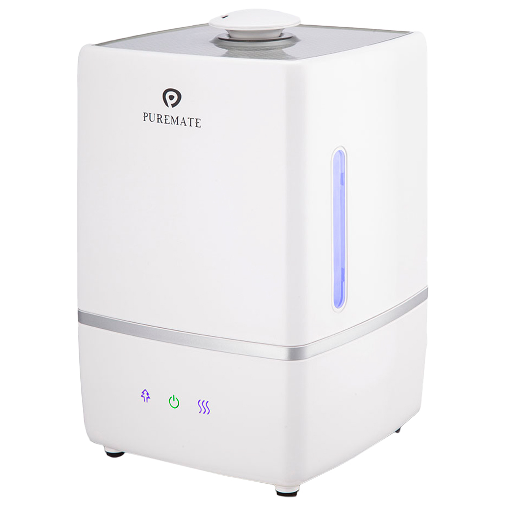 PureMate Cool and Hot Mist Humidifier and Ioniser 5L Image 1