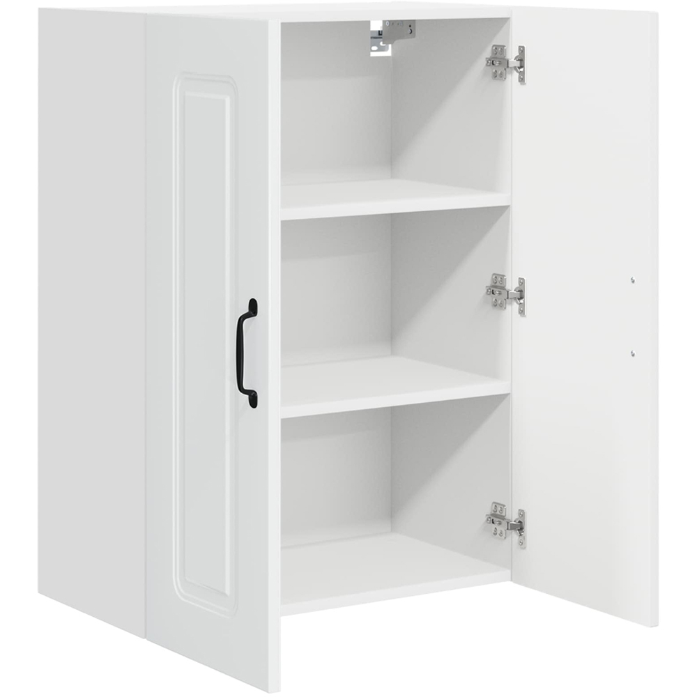 vidaXL Kalmar 2 Door High Gloss White Wall Kitchen Cabinet Image 5