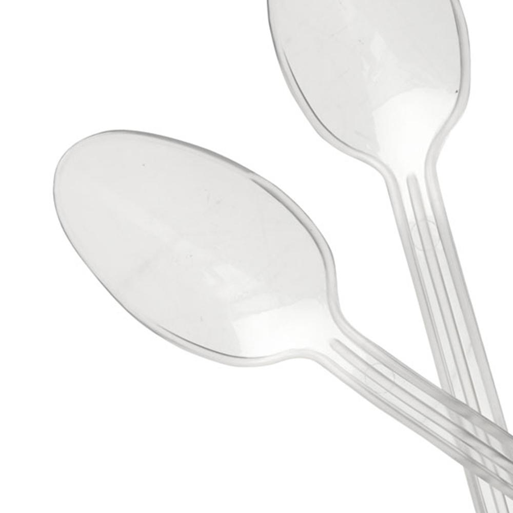 Wilko 30 Pack Reusable Plastic Tea Spoons   Image 6