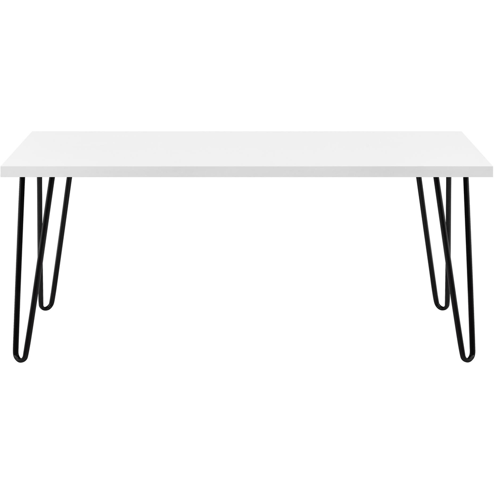 Dorel Owen White Retro Coffee Table Image 3