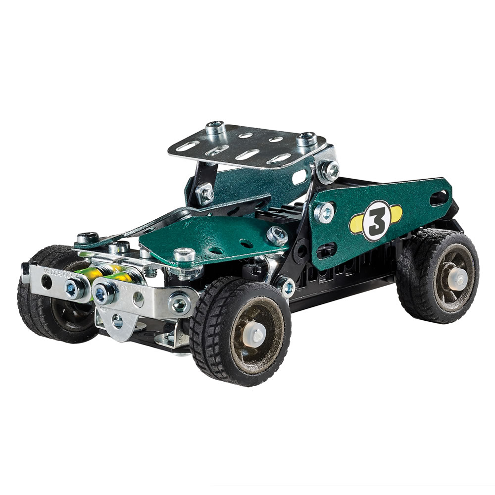 Meccano 5 Model Set Roadster With Motor Image 3