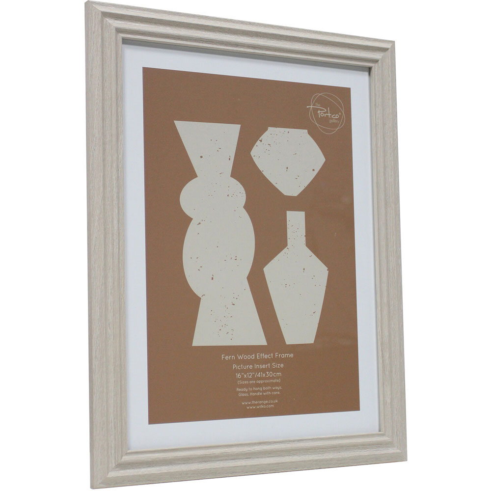 Fern Wood Effect Frame - Natural / 16x12in Image 2