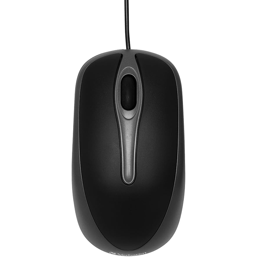 Verbatim Grey Desktop Optical Mouse Image 2
