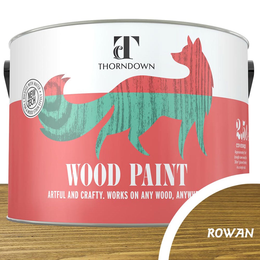 Thorndown Rowan Satin Wood Paint 2.5L Image 4