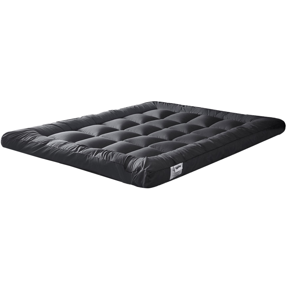 Ezysleep Super King Size Grey Thick Super Soft Mattress Topper 4 inch Image 1