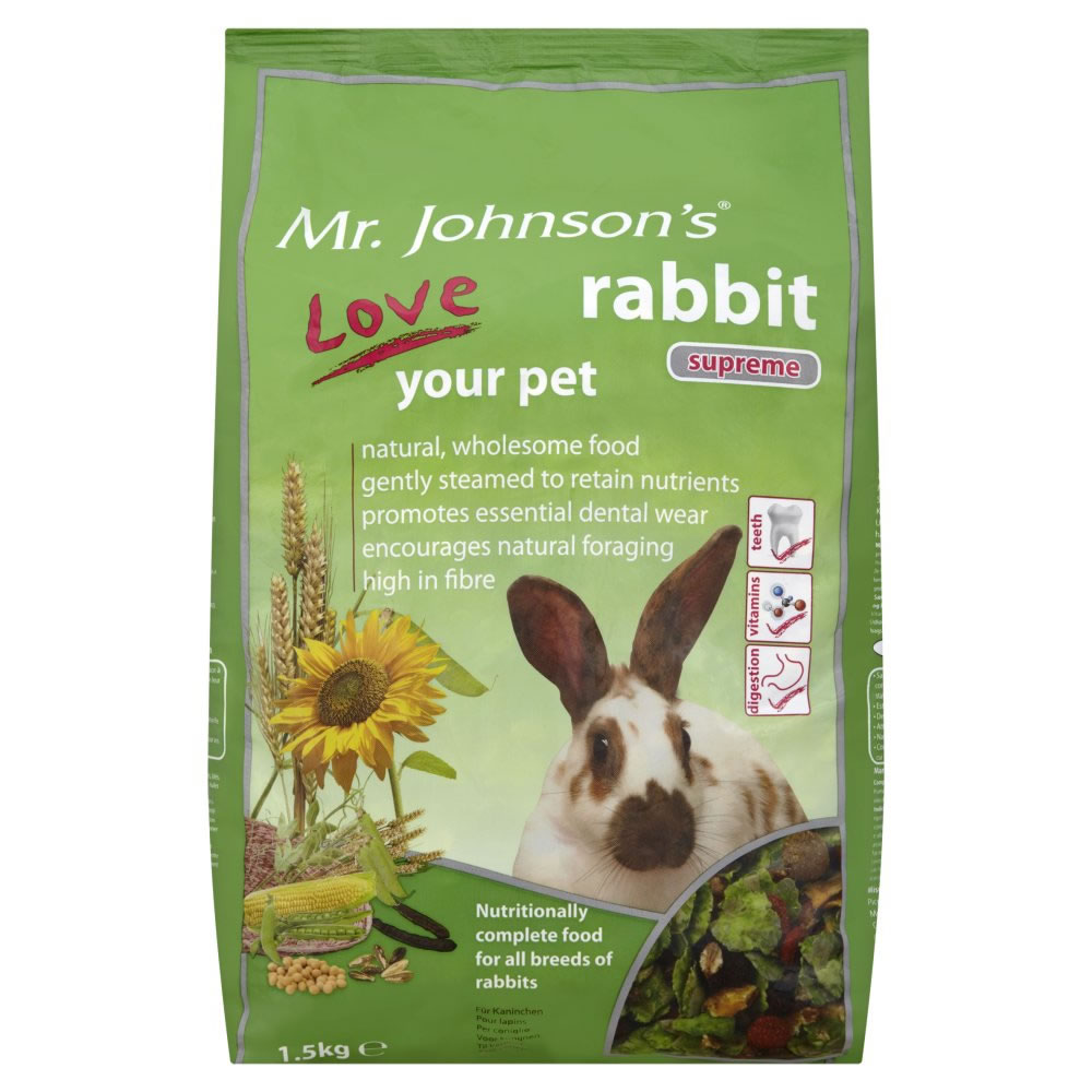 Mr. Johnson's Rabbit Supreme Food 1.5kg Image