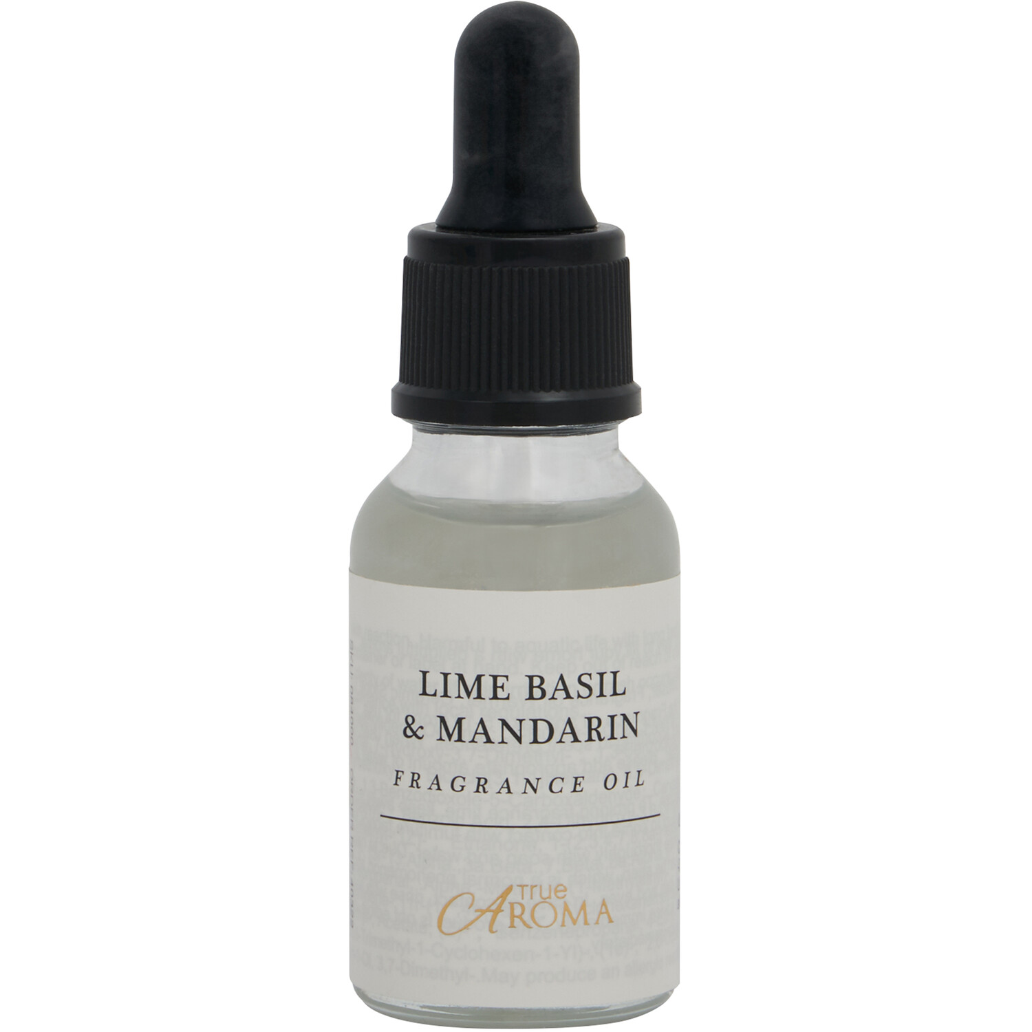 True Aroma Lime Basil and Mandarin Fragranced Oil 15ml Image