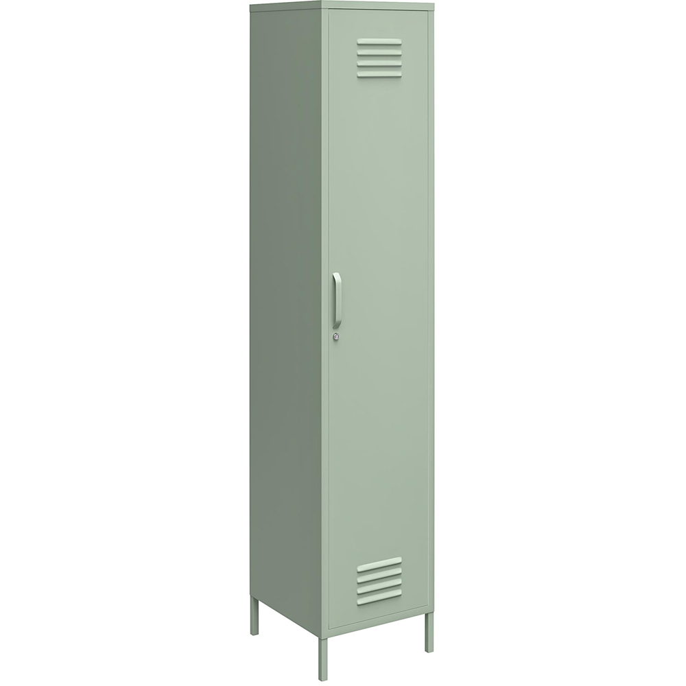 Dorel Mission District Single Door Green Storage Cabinet Image 2