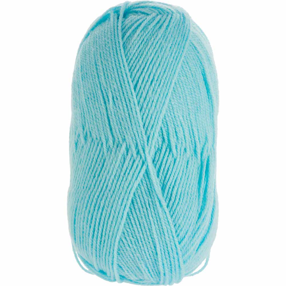 Wilko Double Knit Yarn Aqua 100g Image 1