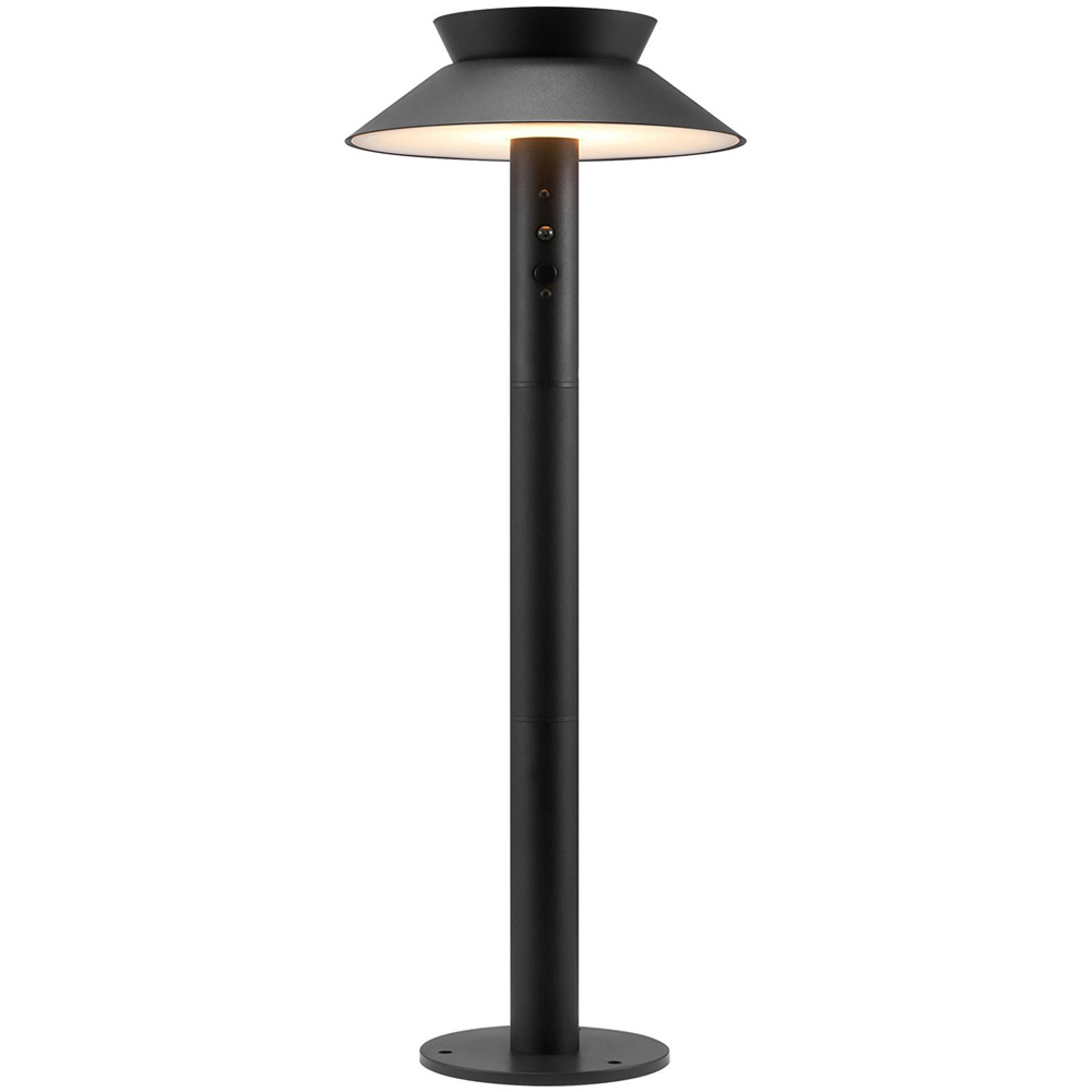 Nordlux Justina Black Solar Garden Light Image 1