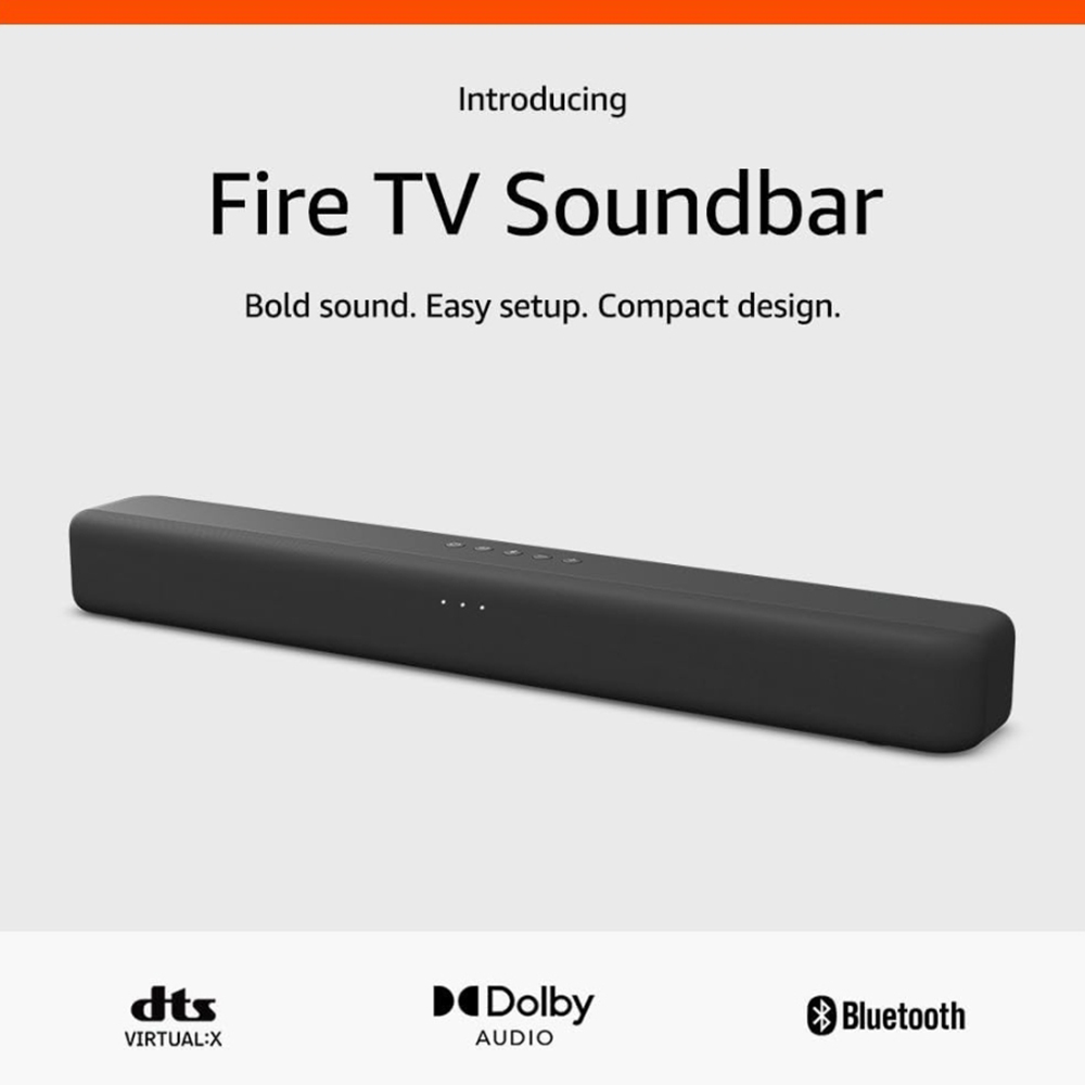 Amazon Fire TV Bluetooth 2.0 Soundbar Image 2