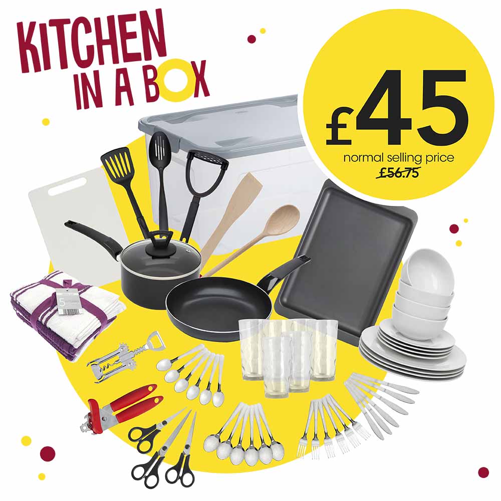 Wilko Kitchen in a Box 45L Image 4