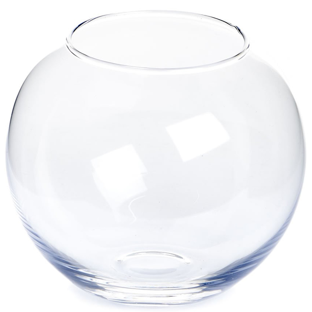 Wilko Glass Fish Bowl Vase Image