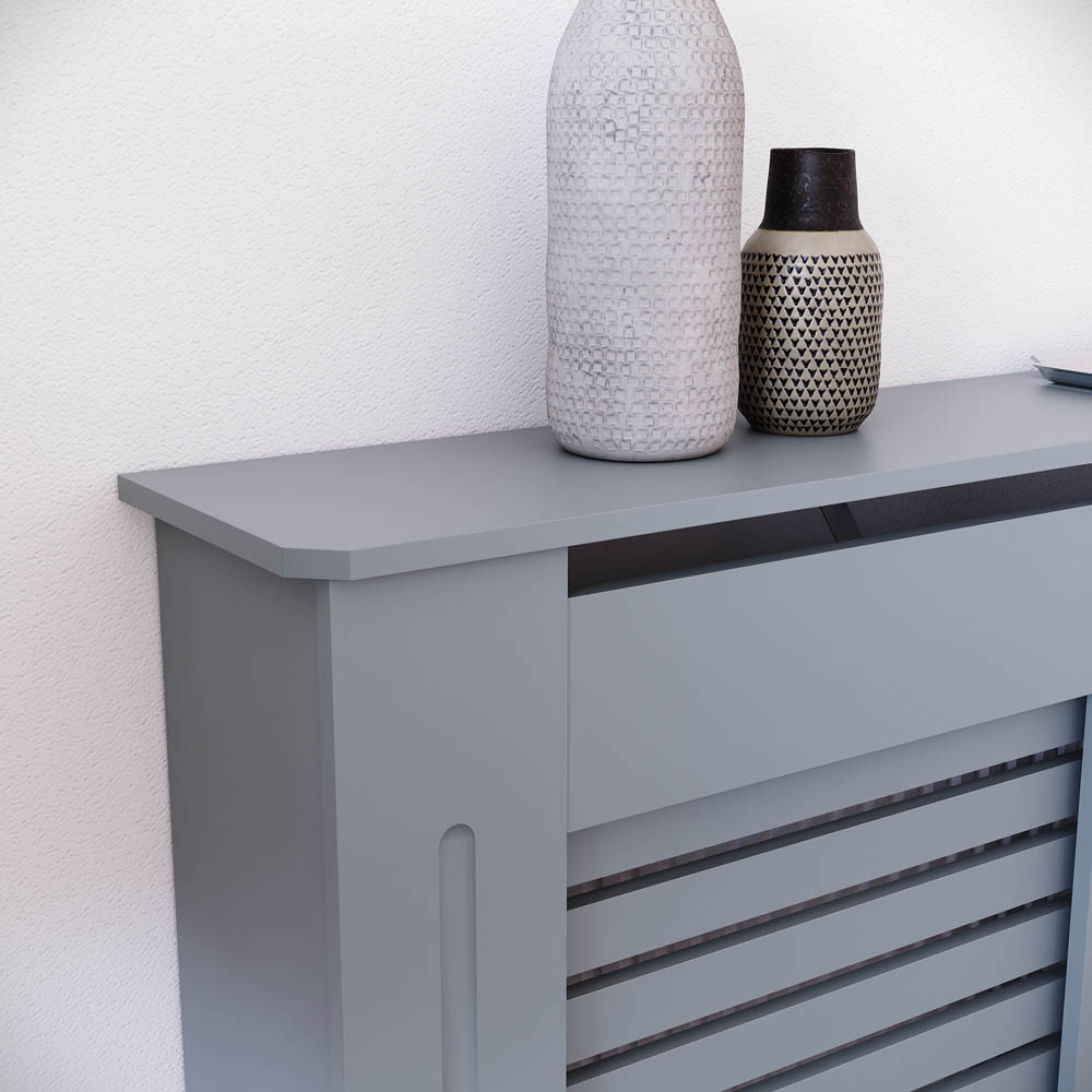 Vida Designs Milton Grey Radiator Cover Medium Image 4