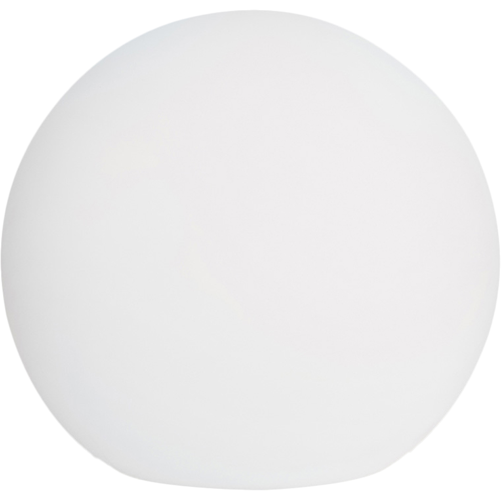 ValueLights Toka Small White LED Garden Ball Light Image 1