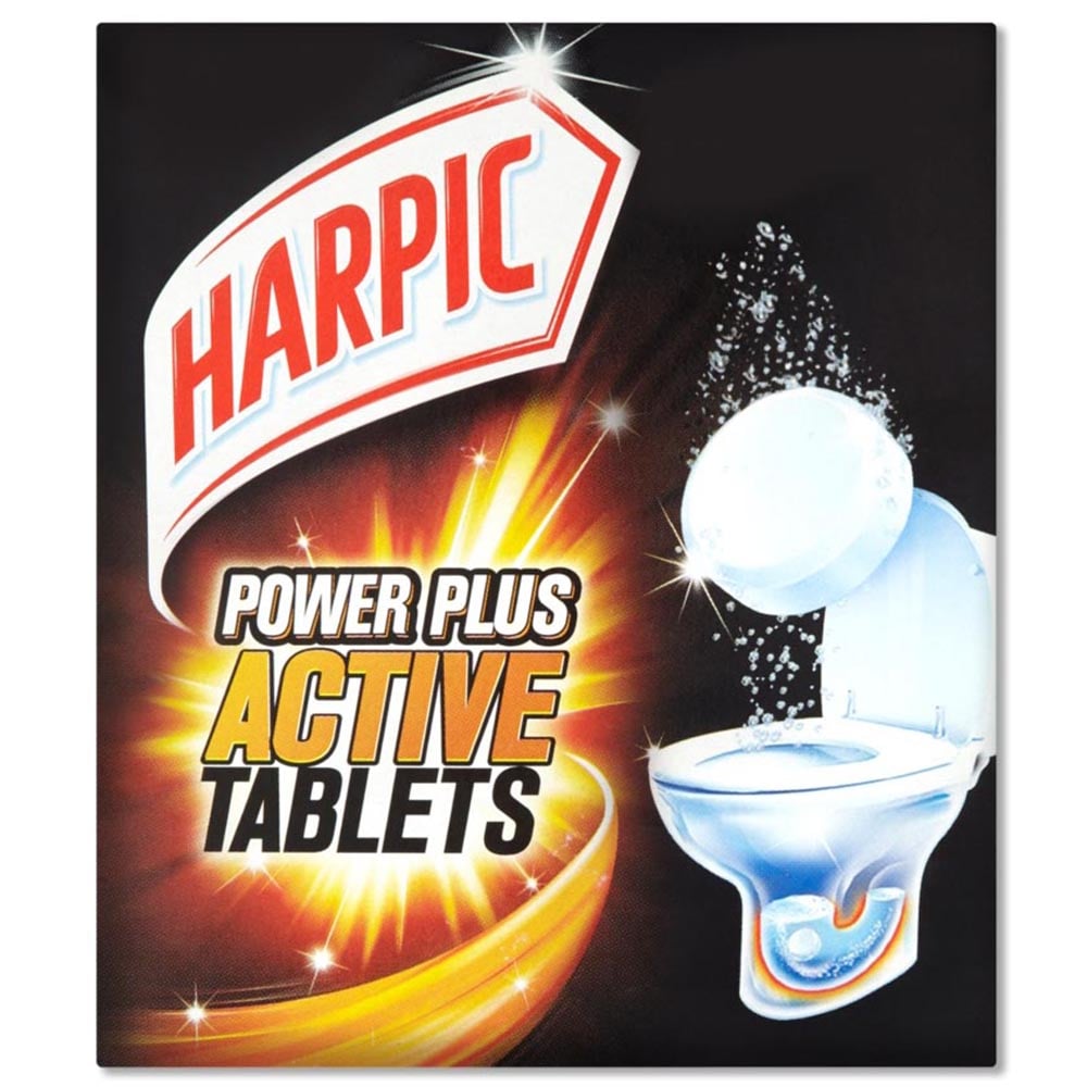 Harpic PowerPlus Active Toilet Cleaner Tablets 8 Pack Image 5