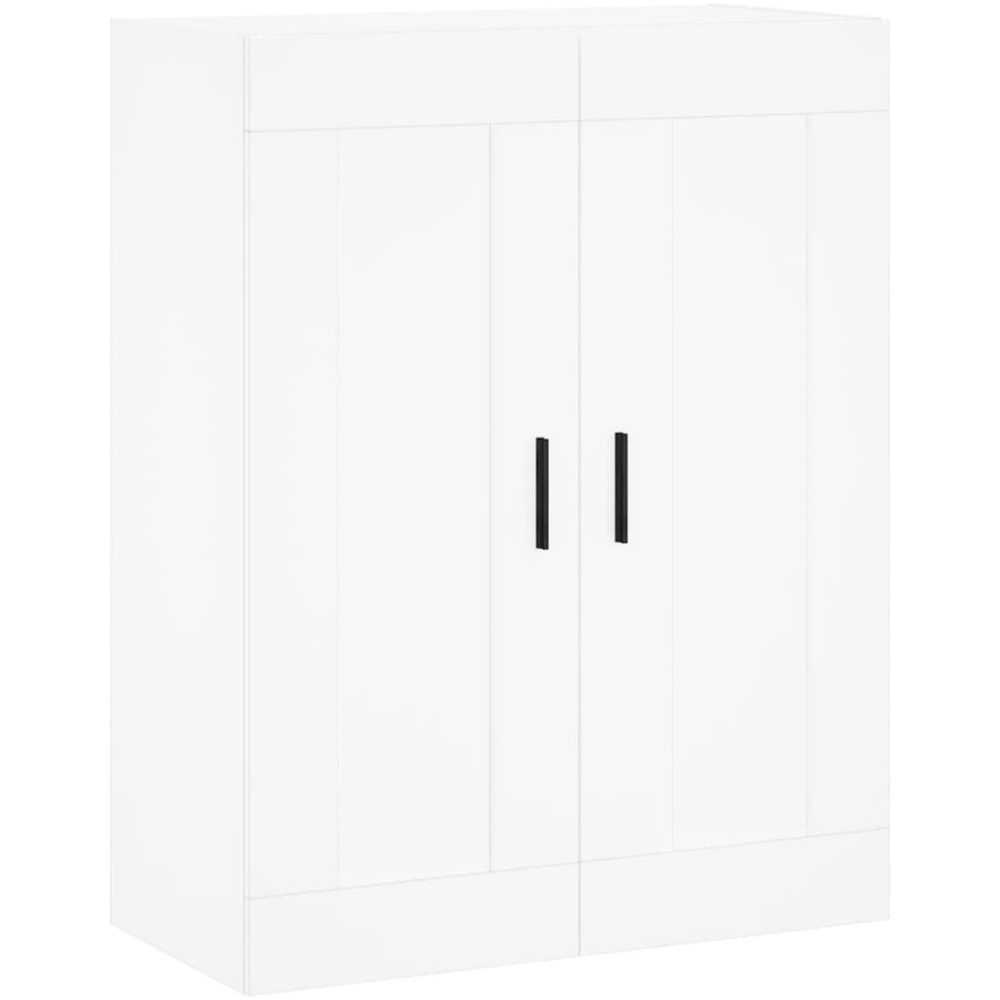 vidaXL 4 Door White Highboard Image 5