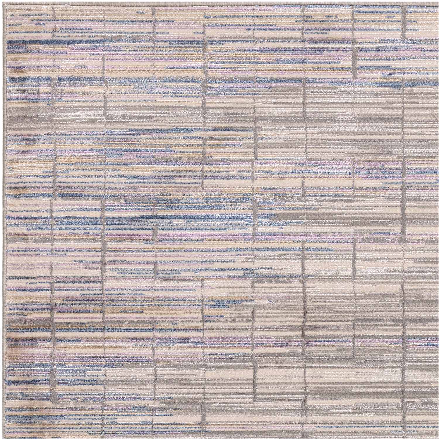 Charlestown Pastel Rug  - Grey / 66cm Image 8